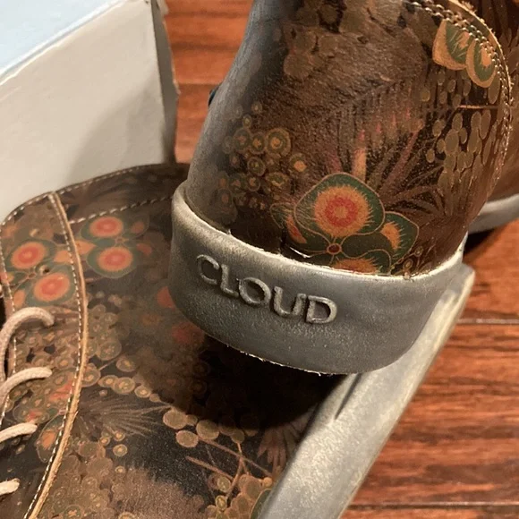 IClouds printed lace up ankle boots - Picture 4 of 14